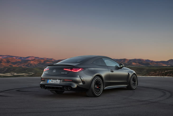 Mercedes Benz Cle Coupe Rear View Mercedes Benz Cle Coupe Rear View