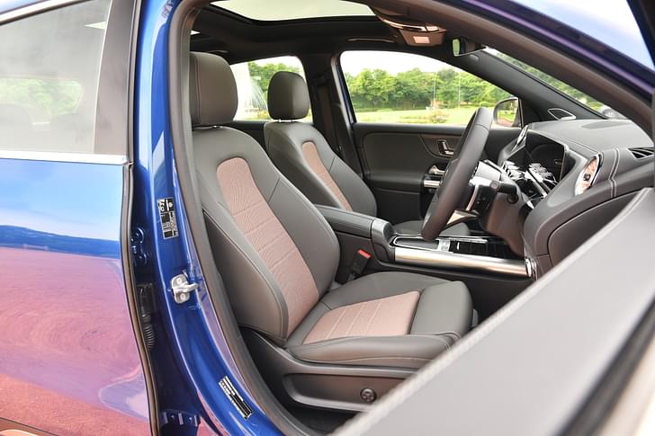 Mercedes Benz Eqa Front Row Seats