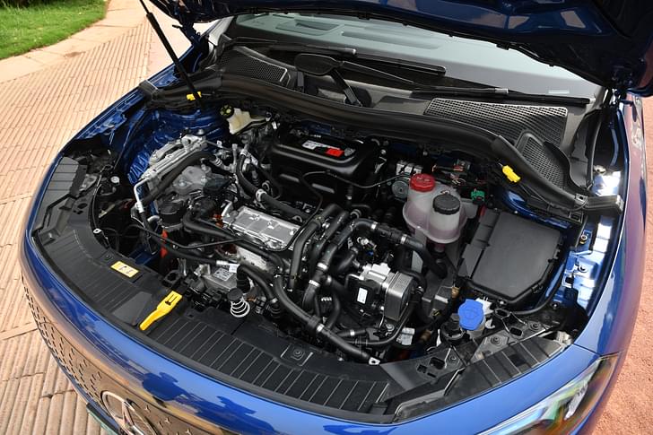 Mercedes Benz Eqa Open Bonnet Engine Shot