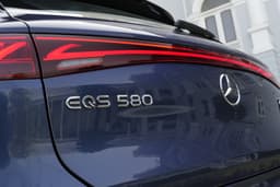 Mercedes Benz Eqs Suv Rear View