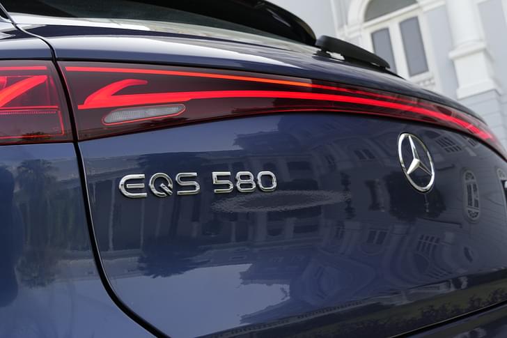 Mercedes Benz Eqs Suv Rear View