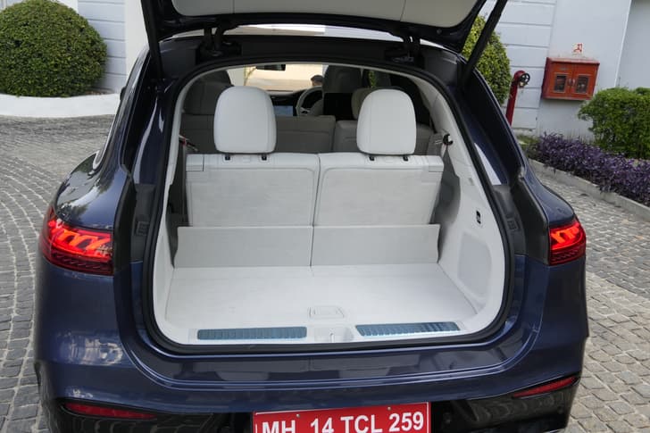 Mercedes Benz Eqs Suv Rear View