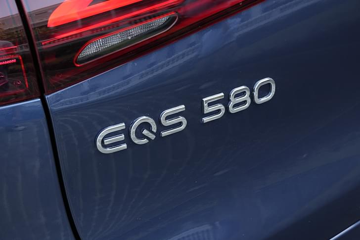 Mercedes Benz Eqs Suv Rear View
