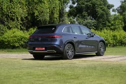 Mercedes Benz Eqs Suv Rear View