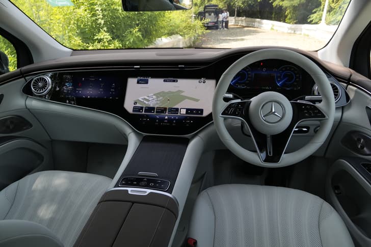 Mercedes Benz Eqs Suv Dashboard
