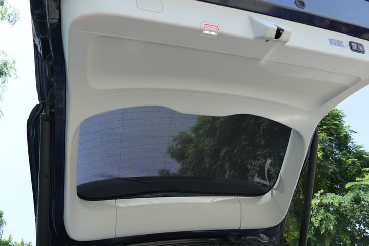 Mercedes Benz Eqs Suv Boot Open