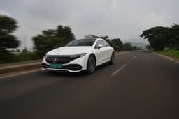 Mercedes Benz Eqs Front View