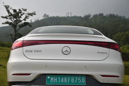 Mercedes Benz Eqs Rear View