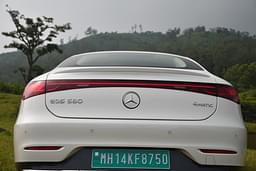Mercedes Benz Eqs Rear View