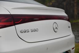 Mercedes Benz Eqs Rear View