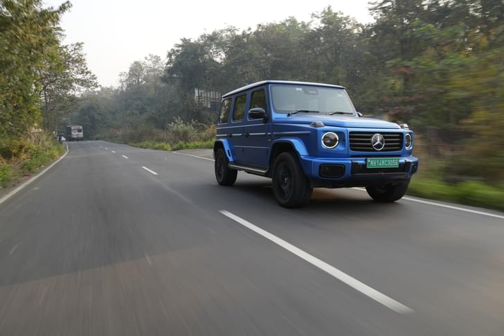 Mercedes Benz G Class Electric Color Blue