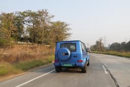 Mercedes Benz G Class Electric Color Blue