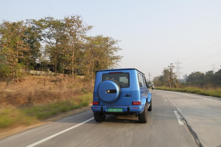 Mercedes Benz G Class Electric Color Blue