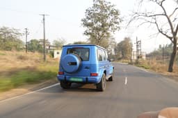Mercedes Benz G Class Electric Color Blue
