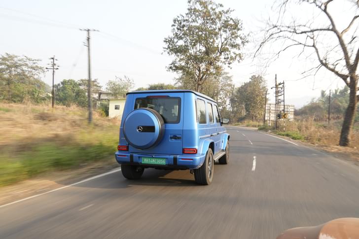 Mercedes Benz G Class Electric Color Blue