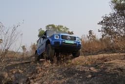 Mercedes-Benz G-Class Electric Front Left Three Quarter