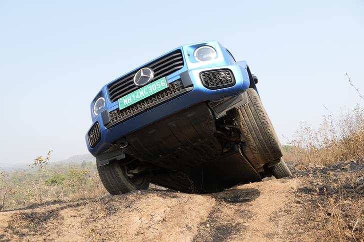 Mercedes Benz G Class Electric Color Blue