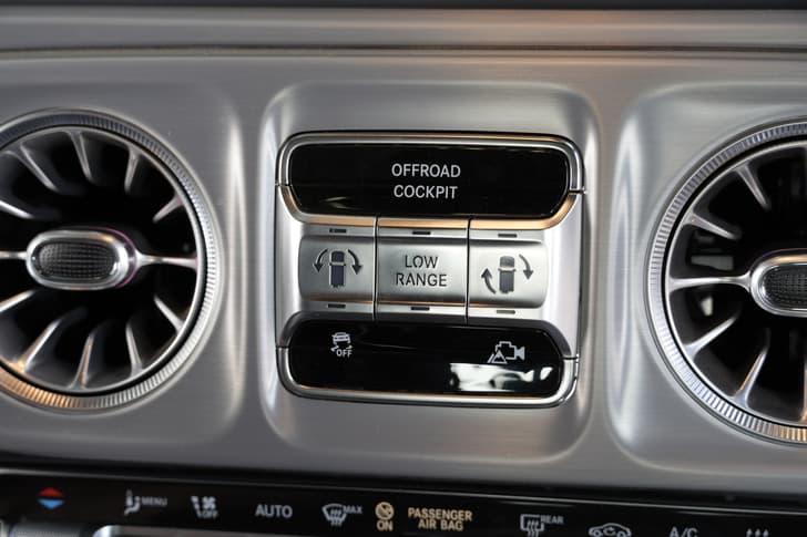 Mercedes-Benz G-Class Electric Dashboard
