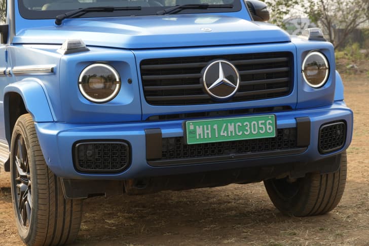 Mercedes-Benz G-Class Electric Front View
