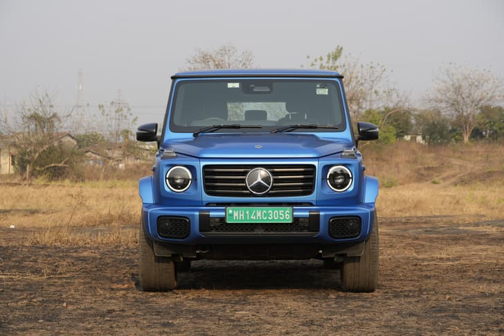 Mercedes G Class Electric Front View