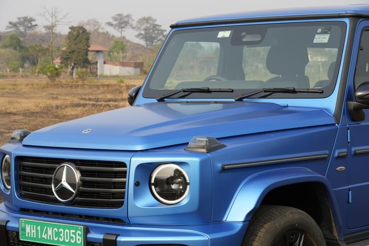 Mercedes Benz G Class Electric Body Colored Bumpers