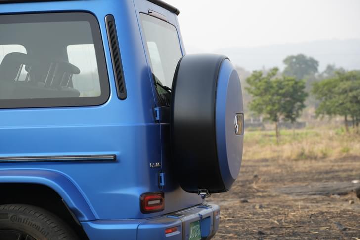 Mercedes Benz G Class Electric Color Blue