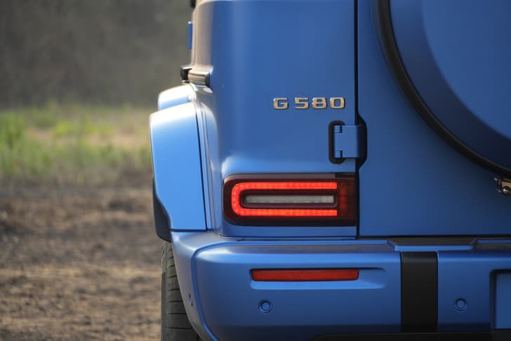 Mercedes-Benz G-Class Electric Rear Right Three Quarter