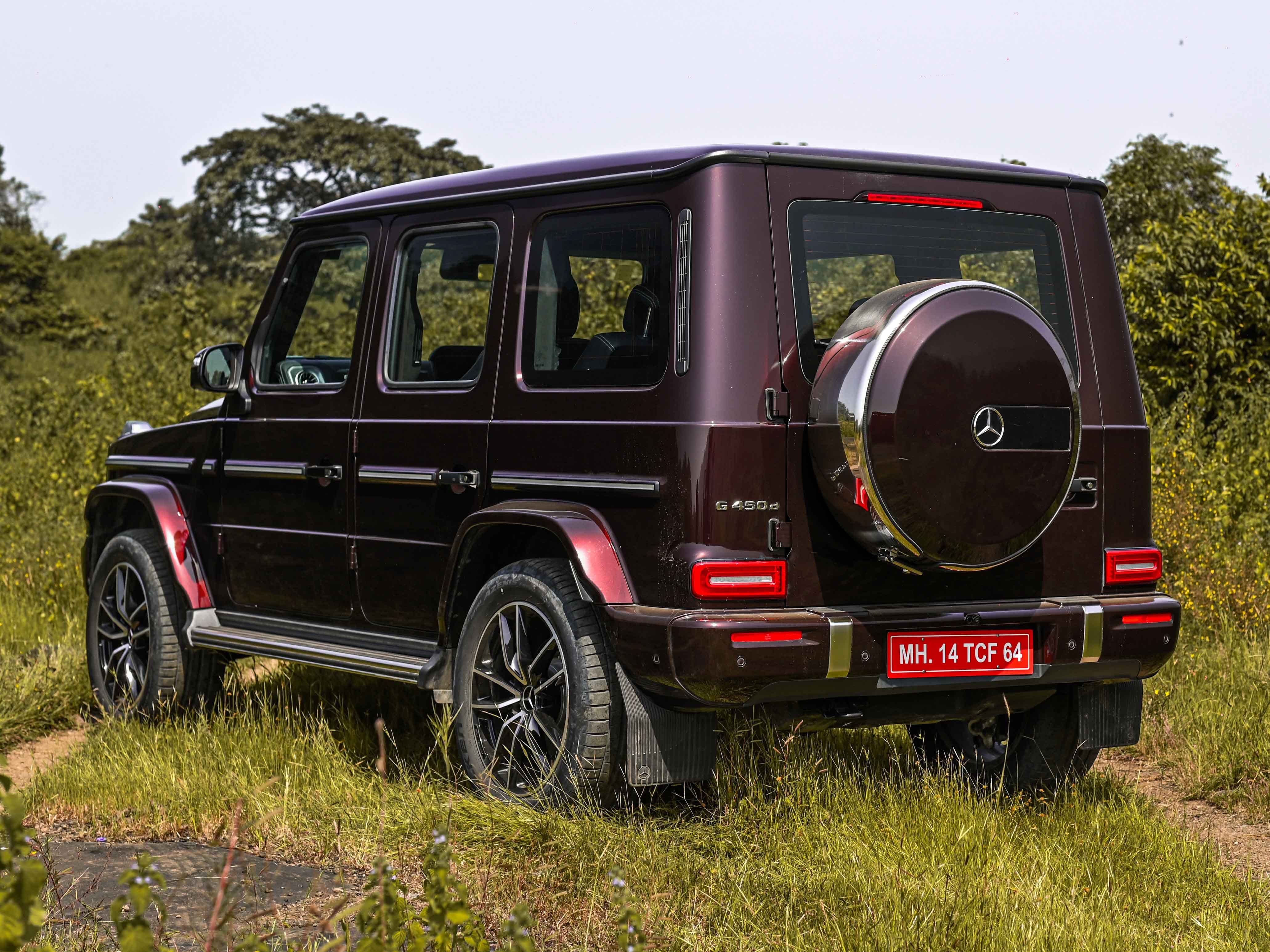 Mercedes-Benz G-Class Rear View Image – G-Class Photos in India ...