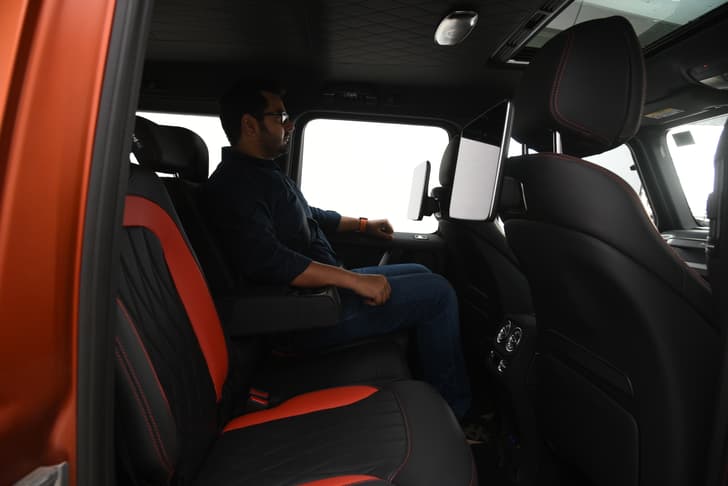 Mercedes Benz G Class Second Row Seats