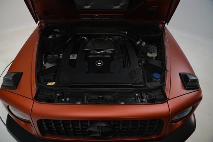 Mercedes Benz G Class Color Orange
