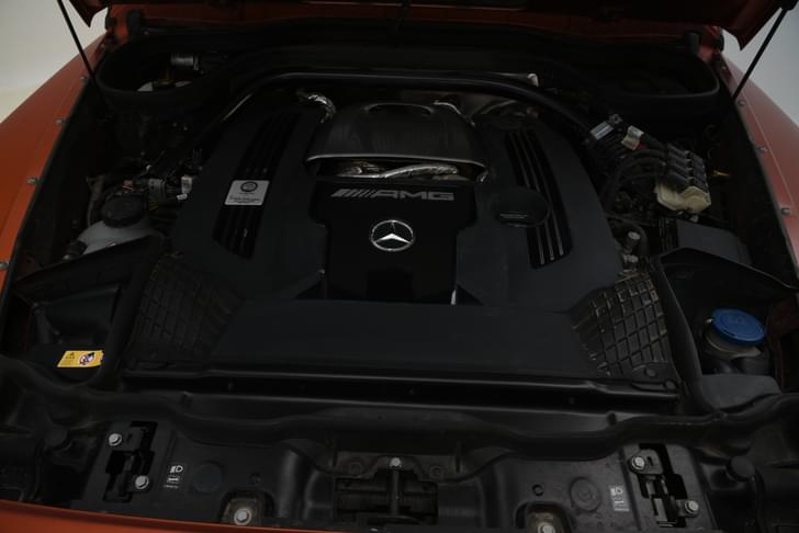 Open Bonnet Engine Shot