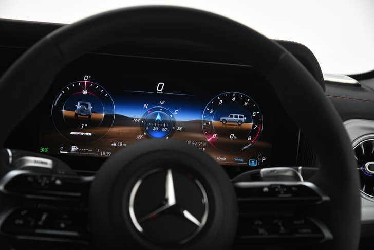 Mercedes Benz G Class Dashboard