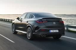 Mercedes Benz Glc Coupe Rear View
