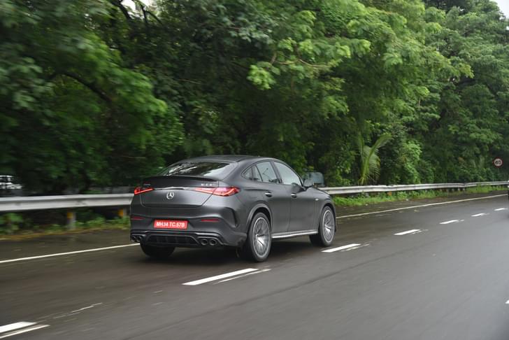 Mercedes Benz Glc Coupe Rear View