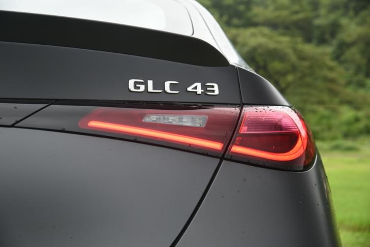 Mercedes Benz Glc Coupe Rear View