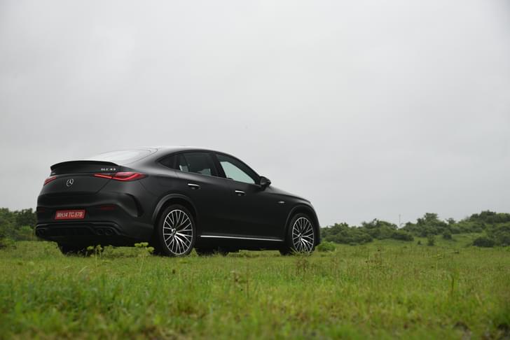 Mercedes Benz Glc Coupe Rear View