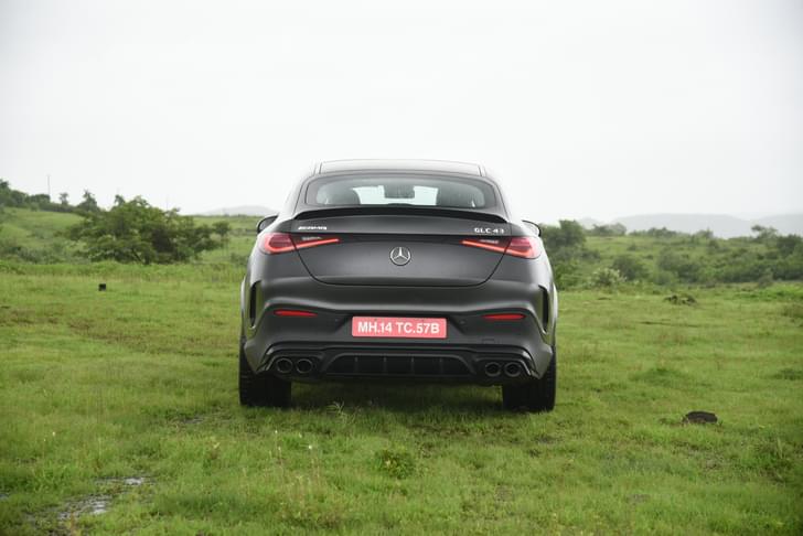 Mercedes Benz Glc Coupe Rear View