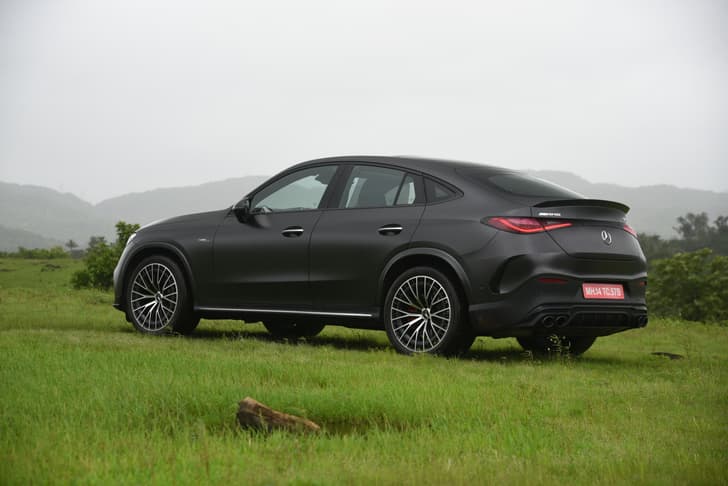 Mercedes Benz Glc Coupe Rear View