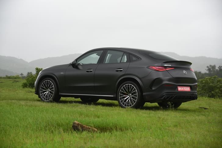 Mercedes Benz Glc Coupe Rear View