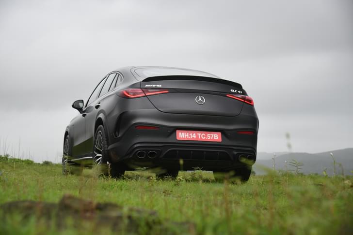 Mercedes Benz Glc Coupe Rear View