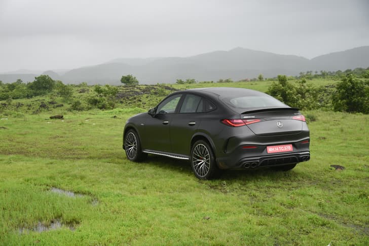 Mercedes Benz Glc Coupe Rear View