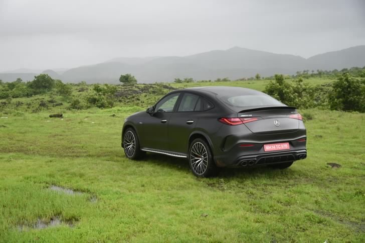 Mercedes Benz Glc Coupe Rear View