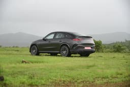 Mercedes Benz Glc Coupe Rear View
