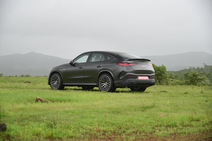 Mercedes Benz Glc Coupe Rear View