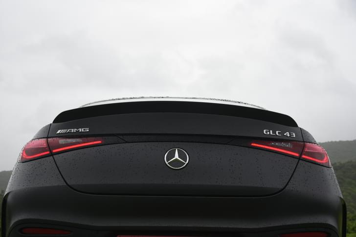 Mercedes Benz Glc Coupe Rear View