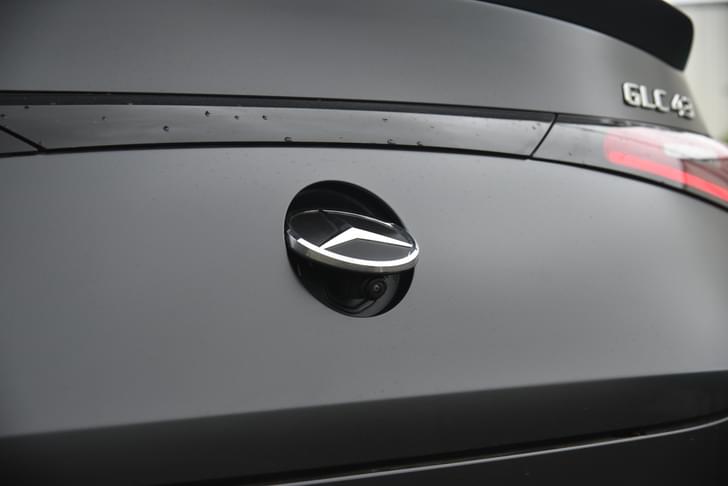 Mercedes Benz Glc Coupe Rear View