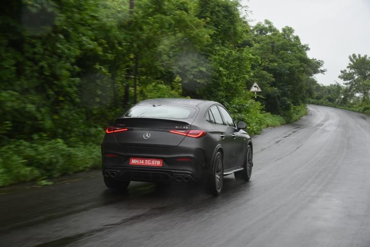 Mercedes Benz Glc Coupe Rear View