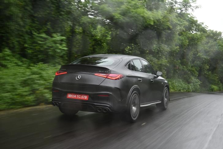 Mercedes Benz Glc Coupe Rear View
