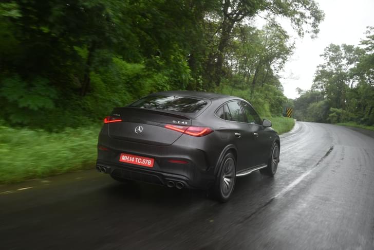 Mercedes Benz Glc Coupe Rear View