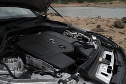 Mercedes Benz Glc Open Bonnet Engine Shot